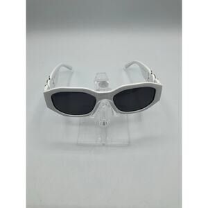 Pre-Owned Versace Medusa Biggie Unisex Sunglasses-White